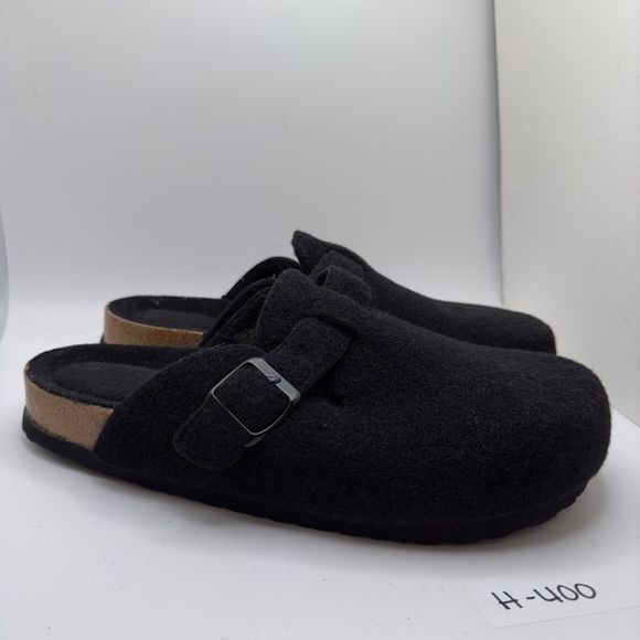 CUSHIONAIRE Womens Clog 11 BLACK - Picture 1 of 7